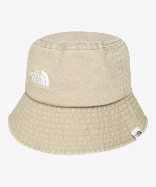 LOGO BUCKET HAT BEIGE
