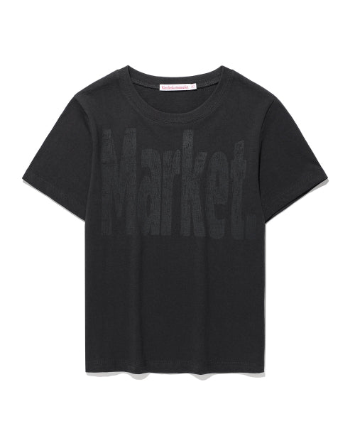 MARKET LOGO T-SHIRT - 3 COLORS CHARCOAL