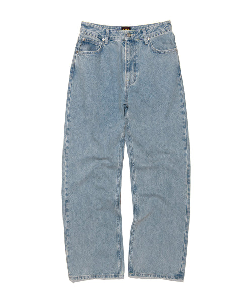 WOMEN STRAIGHT FIT DENIM PANTS - 3 COLORS INDIGO