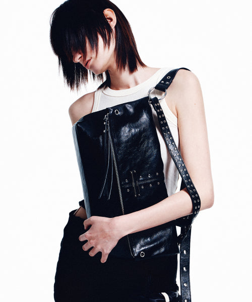 5WAY ZIPPER NOIR BAG BLACK