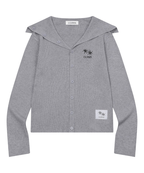 V-NECK CARDIGAN - 3 COLORS BLACK