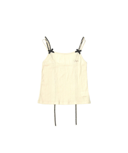 DENI SLEEVELESS NAVY - 3 COLORS CREAM
