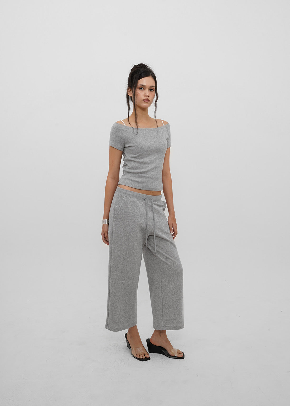 AIR SWEAT CAPRI BANDED PANTS - 3 COLORS 16