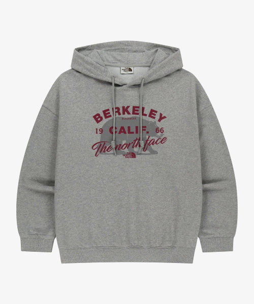BERKELEY HOODIE MELANGE GREY