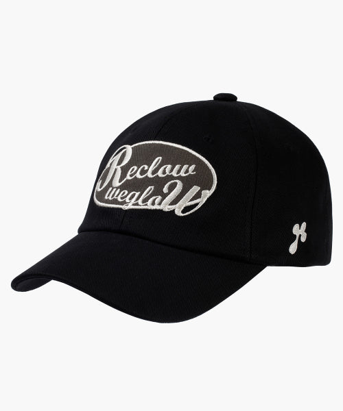 RECLOW GLOW LOGO BALL CAP - 4 COLORS BLACK