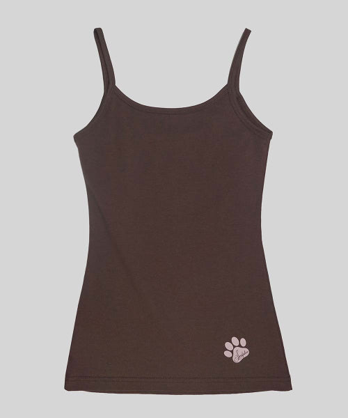 SWEET KITTY TANK TOP - 5 COLORS BROWN