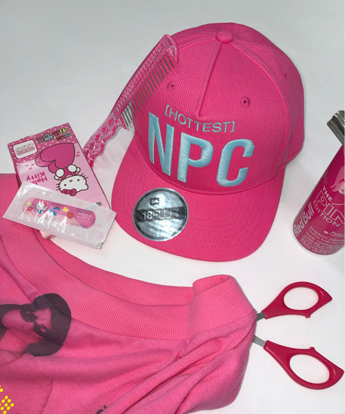 NPC SNAPBACK CAP - 2 COLORS PINK