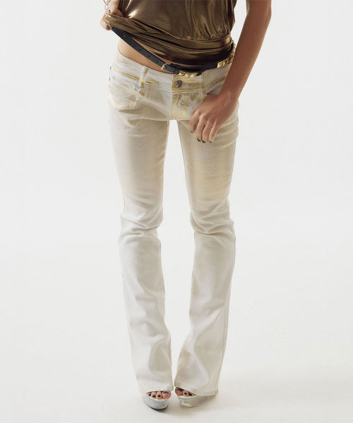 METALLIC BOOTCUT - 3 COLORS AS SHOWN