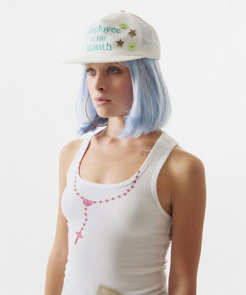 EMPLOYEE OF THE MONTH DADDY CAP - 3 COLORS WHITE