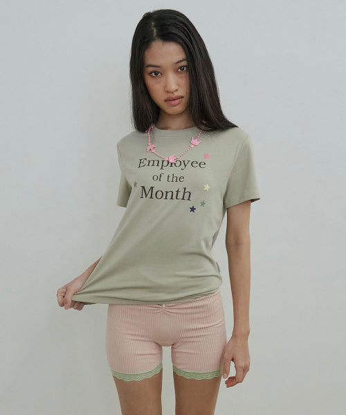 MY GO TO OFFICE TEE WET OLIVE