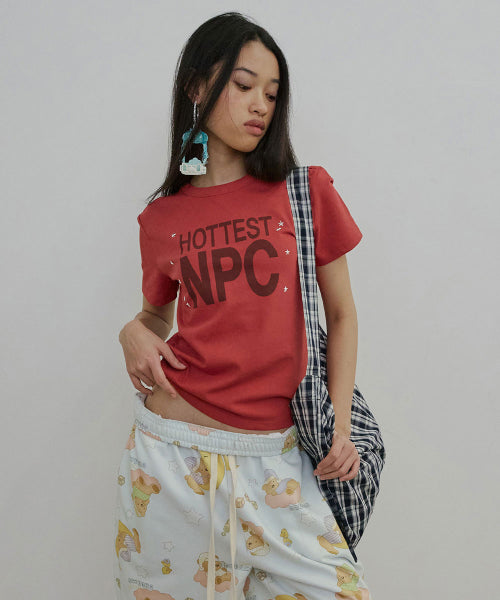 HOTTEST NPC TEE - 3 COLORS RED
