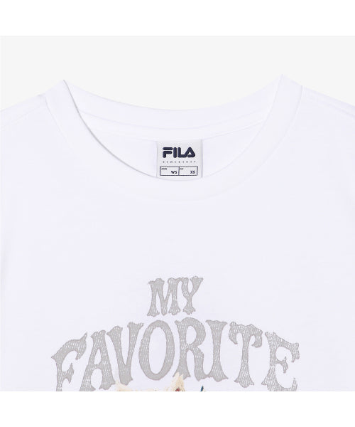 FILA MY T-SHIRT STANDARD (WOMEN) - WHITE 3