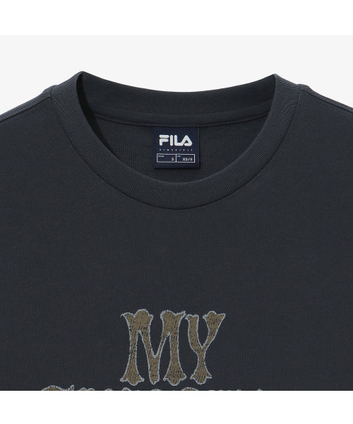 FILA MY T-SHIRT (UNISEX) - BLACK 3