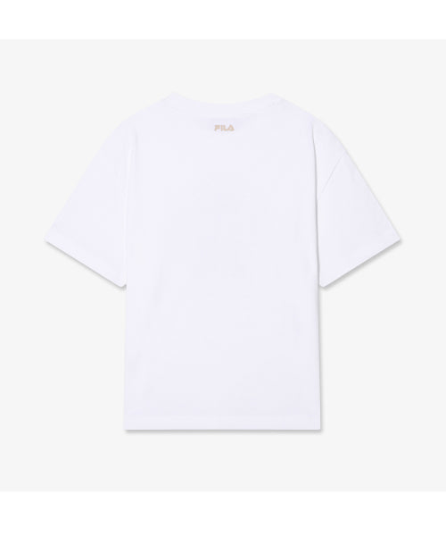 FILA MY T-SHIRT OVER-FIT (WOMEN) - WHITE 2
