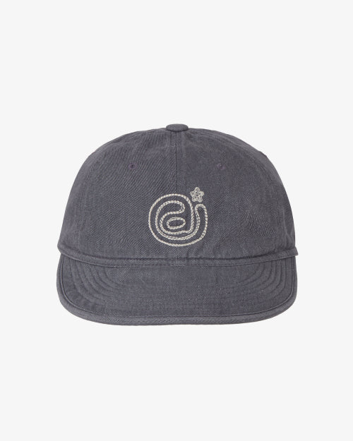 SPIRAL LOGO CAP - 3 COLORS CHARCOAL