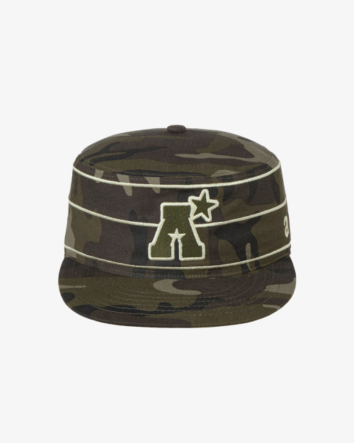 A LOGO PILLBOX CAP - 2 COLORS AS SHOWN