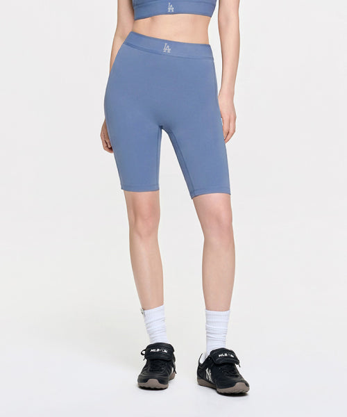BASIC BAND LOGO POINT BIKE SHORTS LA #KARINA同款! BLUE