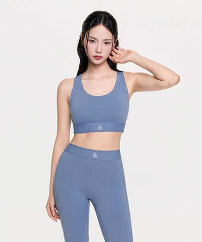 BASIC BAND LOGO POINT CROP TOP LA #KARINA同款!