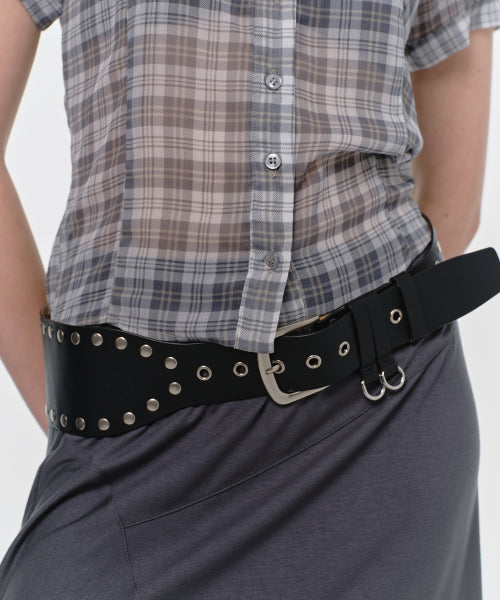 WIDE STUDDED POCKET BELT 1