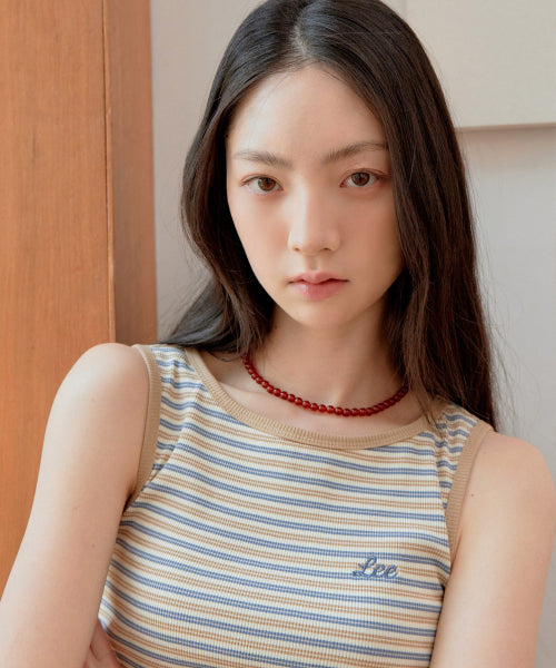 ROUND NECK SLEEVELESS BLUE