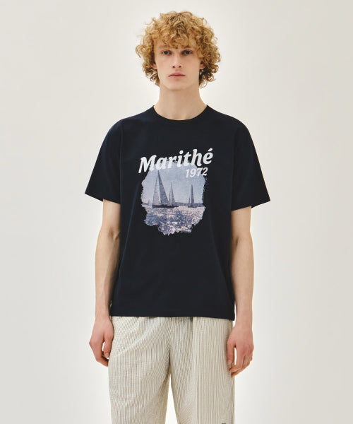 AEROCOOL VACANCE GRAPHIC TEE - 2 COLORS NAVY