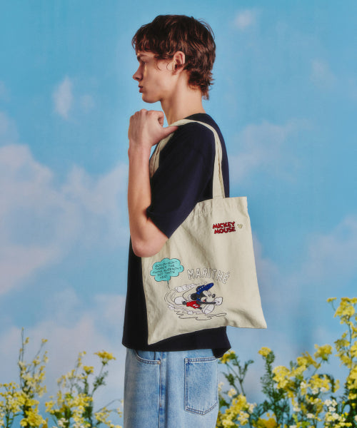 MICKEY COMIC ECO BAG - 3 COLORS IVORY