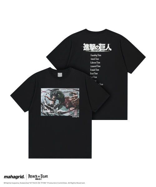 [ATTACK ON TITAN] LEVI SCENE TEE - 2 COLORS