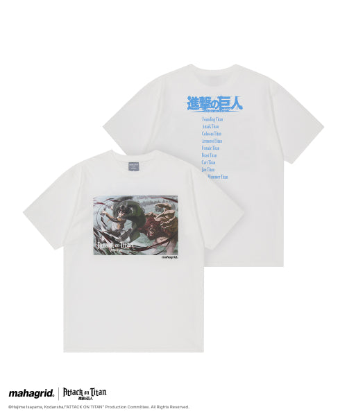 [ATTACK ON TITAN] LEVI SCENE TEE - 2 COLORS