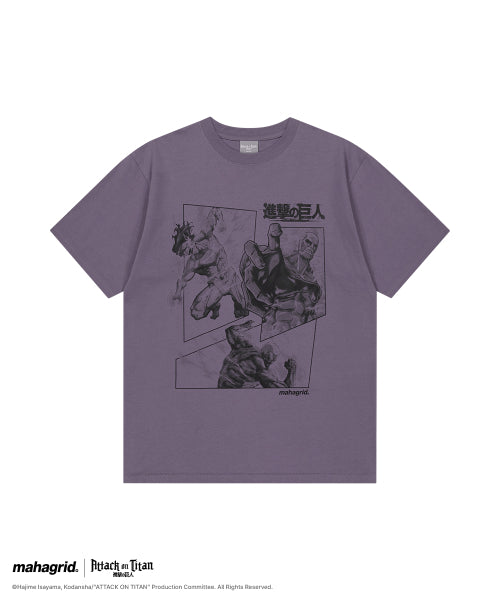 [ATTACK ON TITAN] AOT POSTER TEE - 2 COLORS