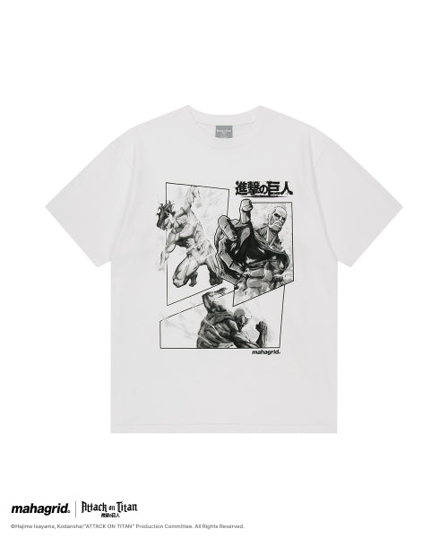 [ATTACK ON TITAN] AOT POSTER TEE - 2 COLORS