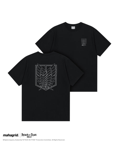 [ATTACK ON TITAN] SURVEY CORP BASIC TEE - 2 COLORS