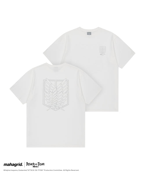[ATTACK ON TITAN] SURVEY CORP BASIC TEE - 2 COLORS