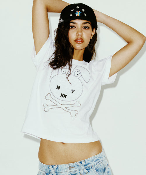 BUNNY TEE BLACK - 2 COLORS