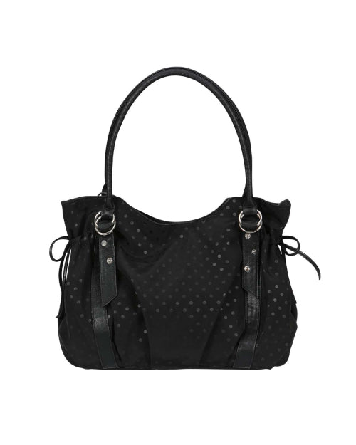 PUFF BAG (BLACK DOT) BLACK