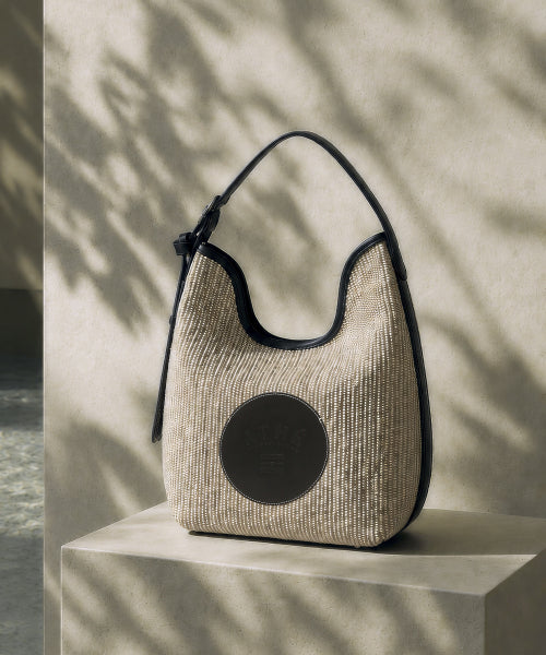 [ECOLE] SHOULDER BAG AABA6E821BK - 3 COLORS BEIGE
