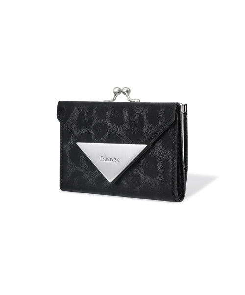 TRIANGLE FRAME WALLET BLACK
