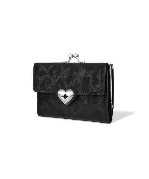HEARTY FRAME WALLET BLACK