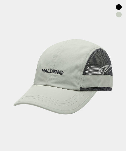 SIDE SYMBOL RUNNING BALL CAP - 2 COLORS BLACK
