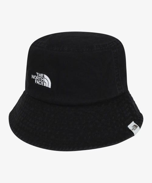 LOGO BUCKET HAT BLACK