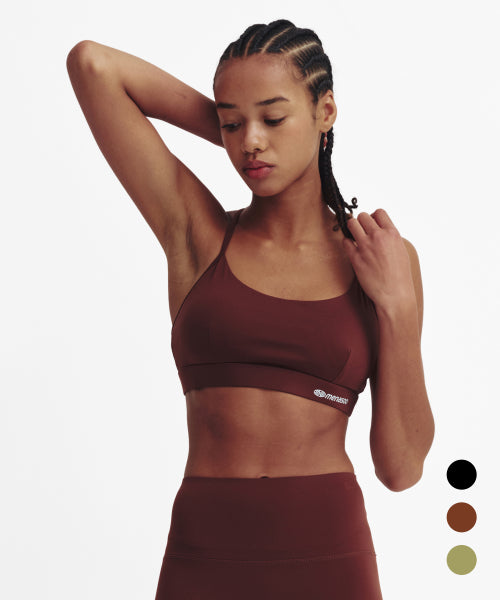 CROSS STRAP BRA TOP - 4 COLORS AS SHOWN