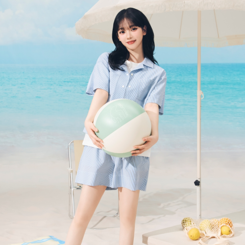 SEERSUCKER SHORTS - 2 COLORS BLUE