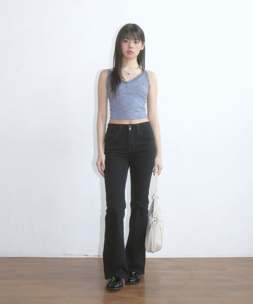 LOE BOOTCUT PANTS - 2 COLORS