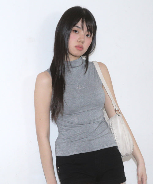 HUSH HIGH-NECK SLEEVELESS - 3 COLORS