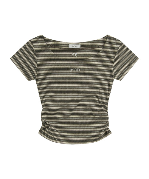 RAIL STRIPE TEE - 2 COLORS