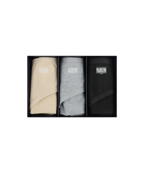 UNDERWEAR W BASIC HIPSTERS 3PACK MIX AS SHOWN