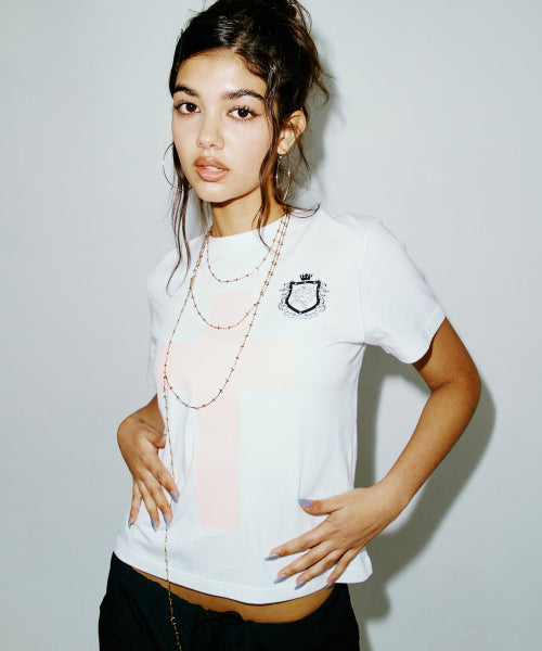 CROSS TEE BLACK - 3 COLORS