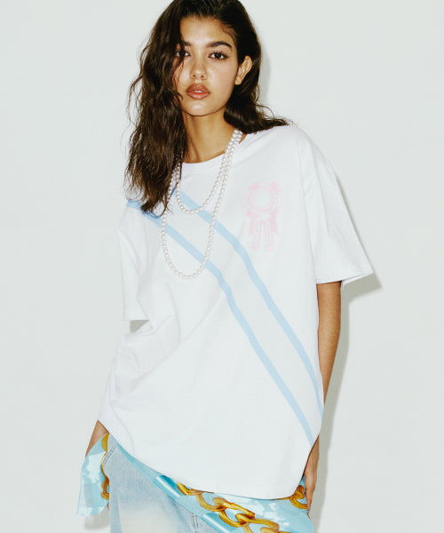 SASH TEE BLACK - 2 COLORS