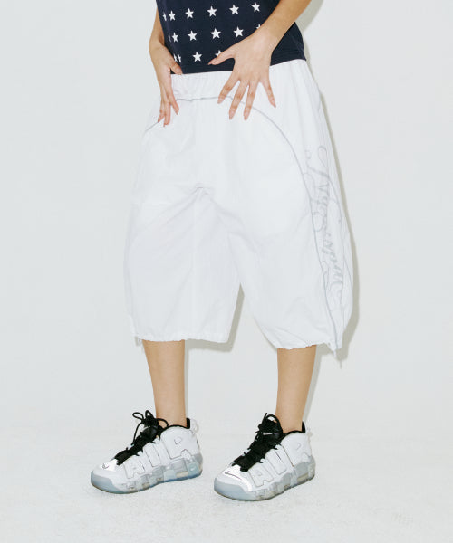LINE HALF PANTS BLUE - 2 COLORS