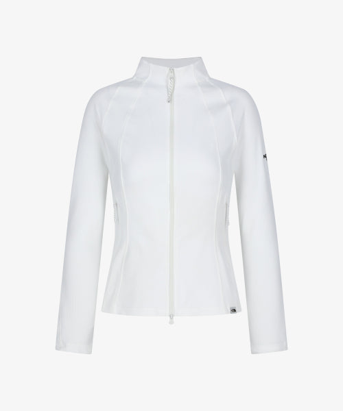 WOMEN'S VELORA ZIP-UP IVORY