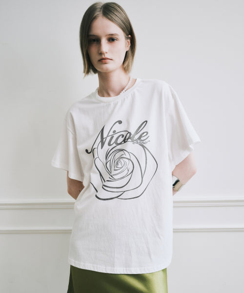 NICOLE ROSE SLEEVE TOP #徐睿知同款! - 11 COLORS CHARCOAL
